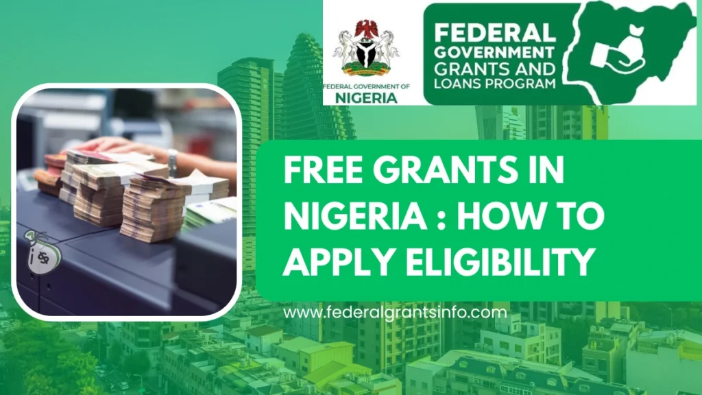Free Grants in Nigeria : How to Apply & Eligibility