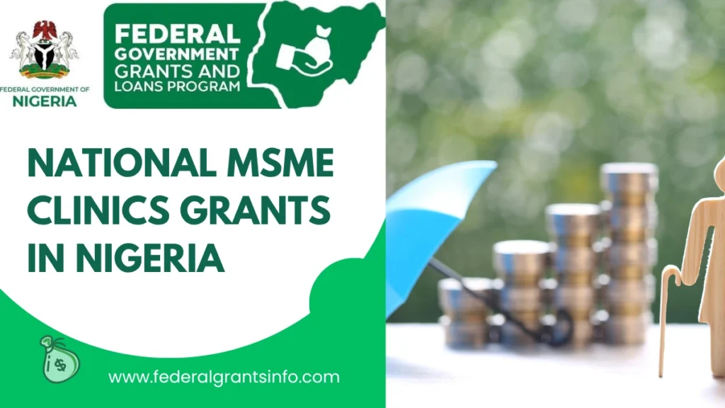 How to Apply for National MSME Clinics Grants in Nigeria