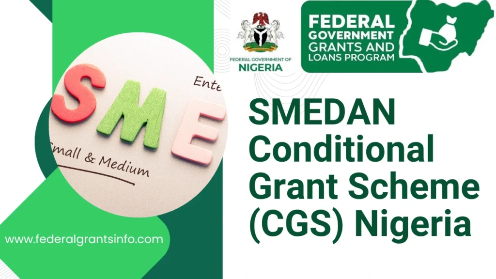 How to Apply for the SMEDAN Conditional Grant Scheme (CGS) Nigeria